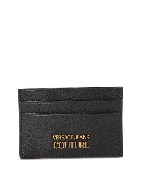versace jeans card holder